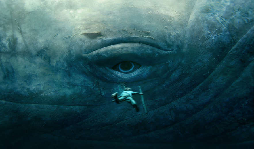 問題：もしも、海でこんな巨大クジラに遭遇し、いきなりあなたに襲いかかってきたらどうする？ グノシー