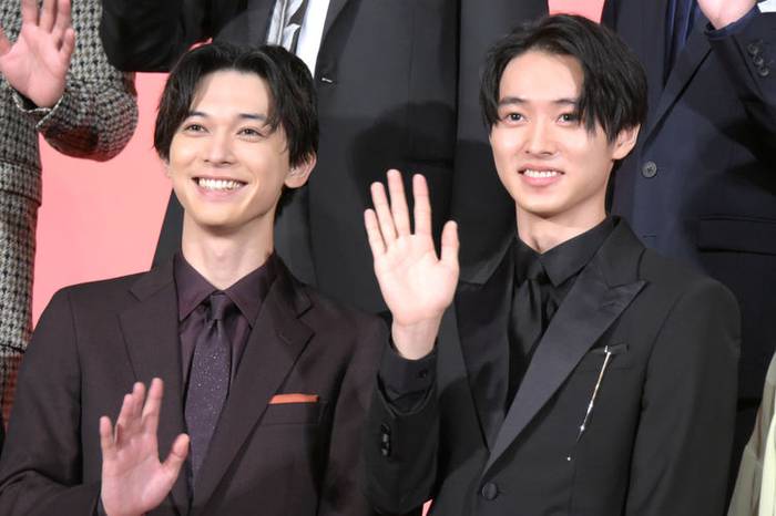 本郷奏多 、満島真之介、高嶋政宏、要潤、大沢たかお、監督の佐藤信介、製作を手がけるソニー・コロンビア・ピクチャーズ代表のサンフォード・パニッチが登壇した。