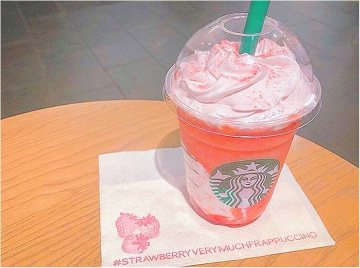 「ストロベリーベリーマッチフラペチーノ」の画像検索結果
