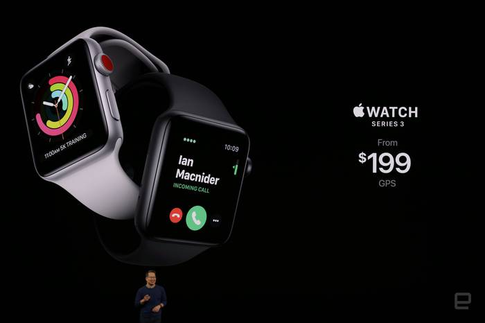 apple watch 3 199.99