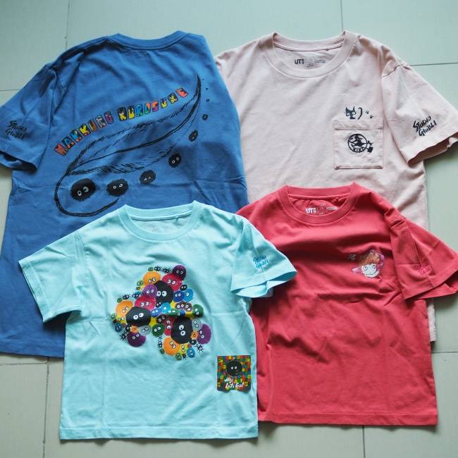 【日本未発売】東南アジア限定　UNIQLO✖️ジブリ　Tシャツ　2枚ペア