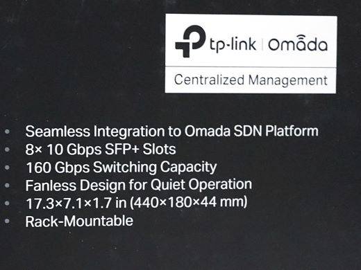 TP-Linkの10Gbps対応8ポートL2スイッチが入荷、実売約3.4万円