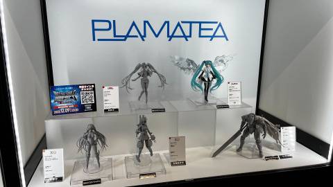 ガッツ」や「時雨改三」などプラモデルフィギュア「PLAMATEA」の新作